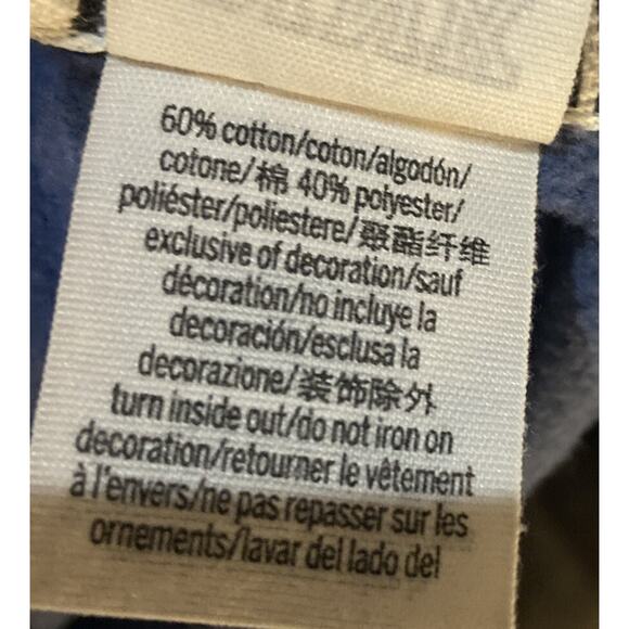 Pink Victorias Secret Sweat Shirt Blue Logo Long Sleeve Round Neck Size: XS - Picture 7 of 7